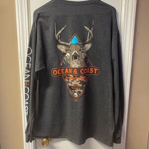 Gray Long Sleeve Shirt